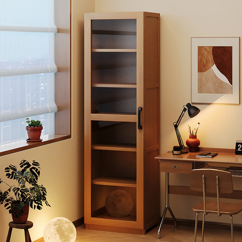 永爵落地式多层书架收纳展示柜