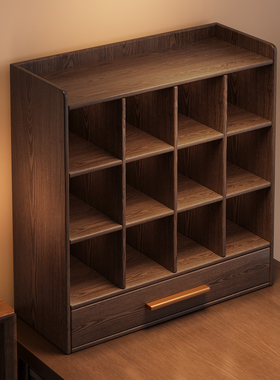 中式茶杯架小茶壶收纳架茶具置物架多宝阁茶桌台式博古架茶室摆件