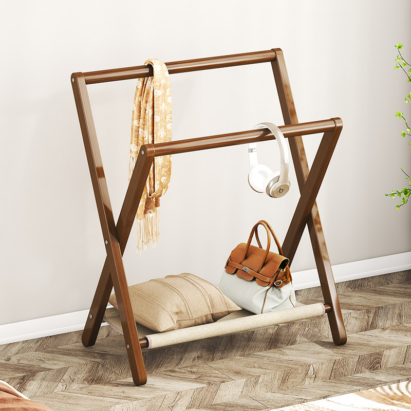 永爵可折叠床头挂衣架放衣服神器