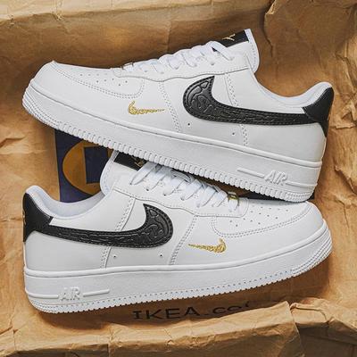 莆田官网AJ正品男鞋AF1空军一号男款增高情侣男鞋低帮纯白板鞋女