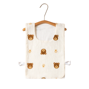 隔汗巾儿童纯棉a类大号幼儿园小学生背心运动专用垫背速干吸汗巾