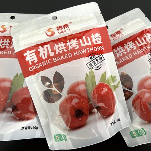 神栗有机去核山楂干40g/袋新果
