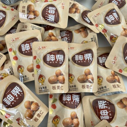 神栗计量称重500g熟制去壳栗子仁独立小包装熟甘栗仁休闲小零食