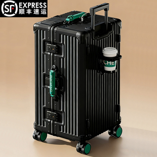 超大行李箱100寸女加厚铝框旅行箱男80寸大容量拉杆密码箱学生50