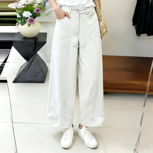 夏季薄款高腰显瘦大码阔腿裤女