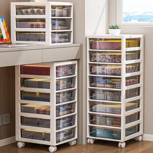 Drawer-type storage cabinet, office document storage box