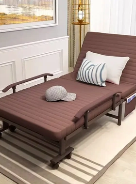 Folding bed single bed nap portable easy lounge chair cot