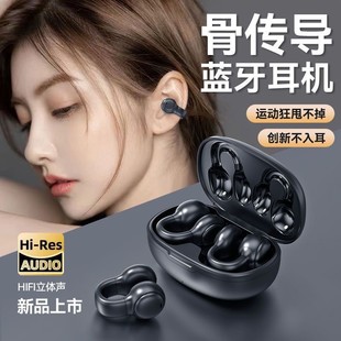 Clip-on Bluetooth headphones Noise-cancelling wireless