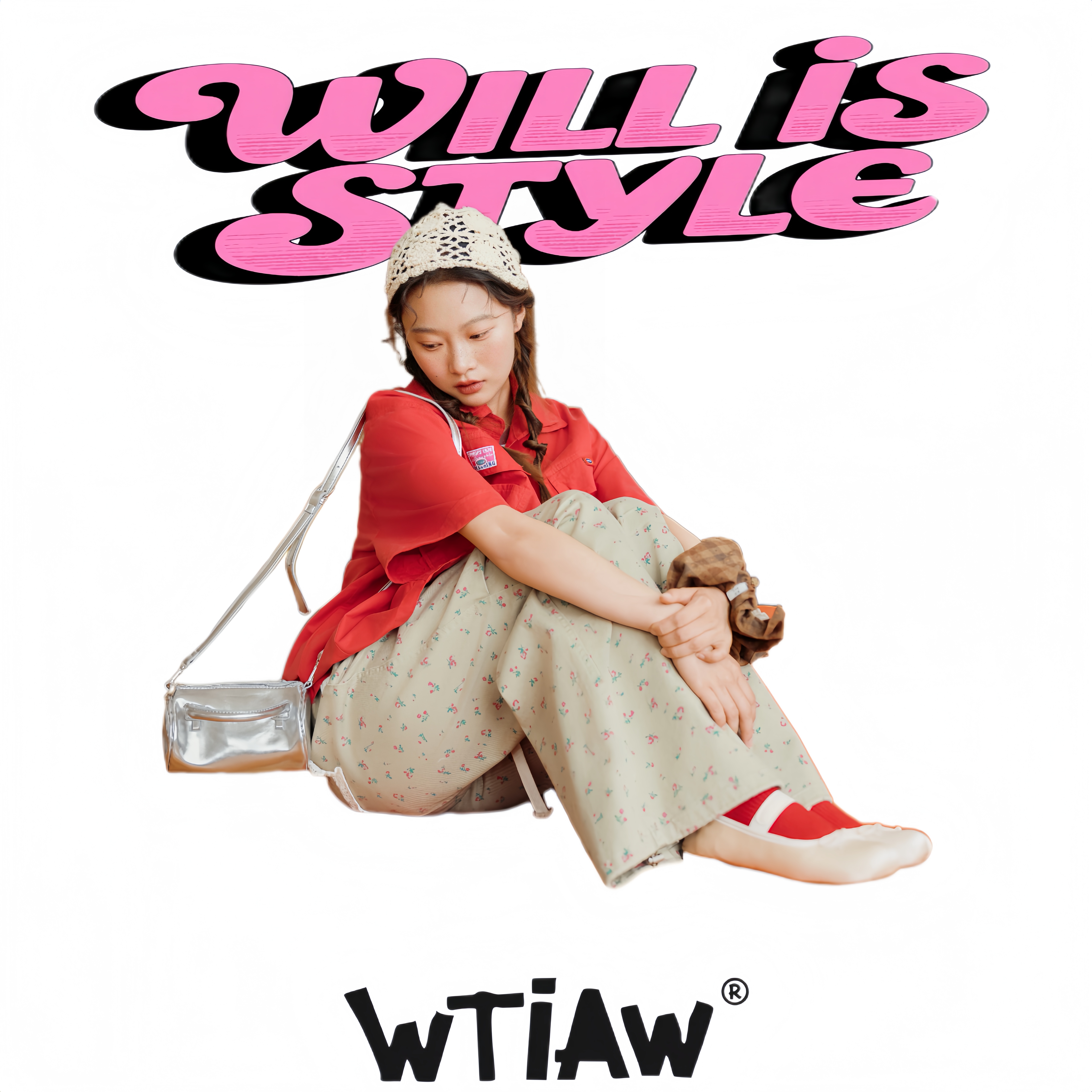 WTIAW2025JG蕾丝碎花裤