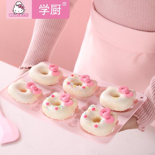 学厨kitty铂金硅胶不粘烘焙模具