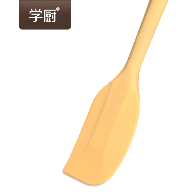 学厨一体式硅胶刮刀蛋糕奶油抹刀铲刀H搅拌刮板家用蛋糕 烘焙工具