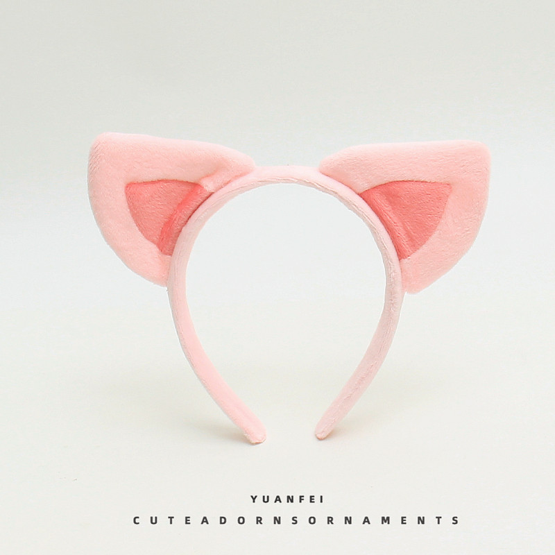 创意小猪耳朵发箍可爱萌趣动物卡通头饰搞怪拍照表演发卡卖萌头箍,饰品/流行首饰/时尚饰品新,发饰,淘宝优惠券,粉丝福利购,淘宝优惠卷