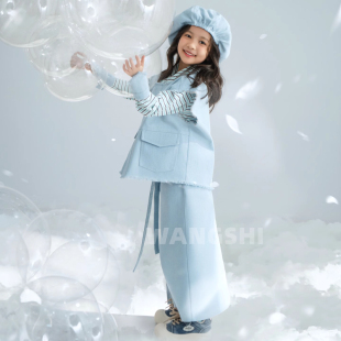 2025新款儿童摄影服装潮童男童写真艺术照影楼6-8岁拍照