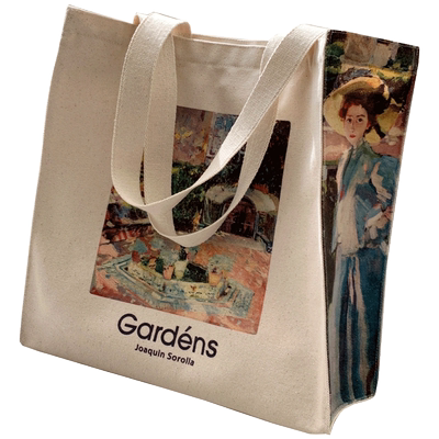 博物馆《Gardens》油画帆布袋