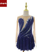 DVWVB设计定制花样滑冰服装 演出服表演服考级儿童成人女款 Y511