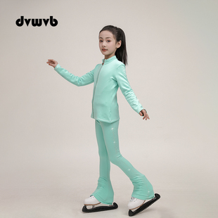 DVWVB设计花样滑冰服装 加绒保暖G33 花样溜冰训练服儿童成人女款