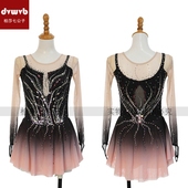 DVWVB设计定制花样滑冰服装 Y802 花样滑冰表演服考级儿童成人女款