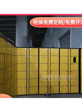 景点智能刷IC卡解锁储物柜/商场电子存包柜/手机平板带充电寄存柜