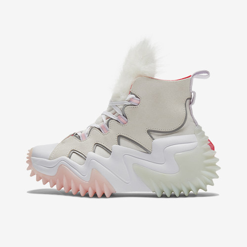 Converse/匡威正品新款男女同款防滑减震厚底高帮休闲鞋A05264C