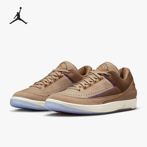 Nike/耐克正品JORDAN 2 复刻男女休闲低帮运动鞋DV7129-222