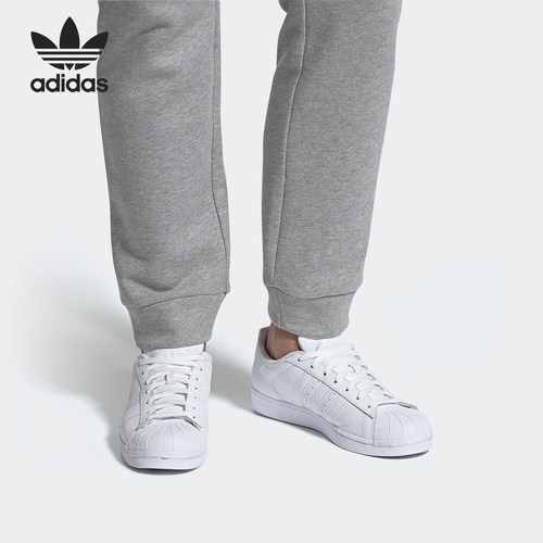 Adidas/阿迪达斯正品三叶草SUPERSTAR 贝壳头男女板鞋 B27136