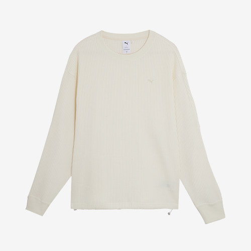 Puma/彪马正品休闲透气新款男女简约针织户外保暖卫衣623128-65
