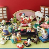 Дефол маленькие предметы японская мини -микроэнгринкеда и ветра Новый год и комната