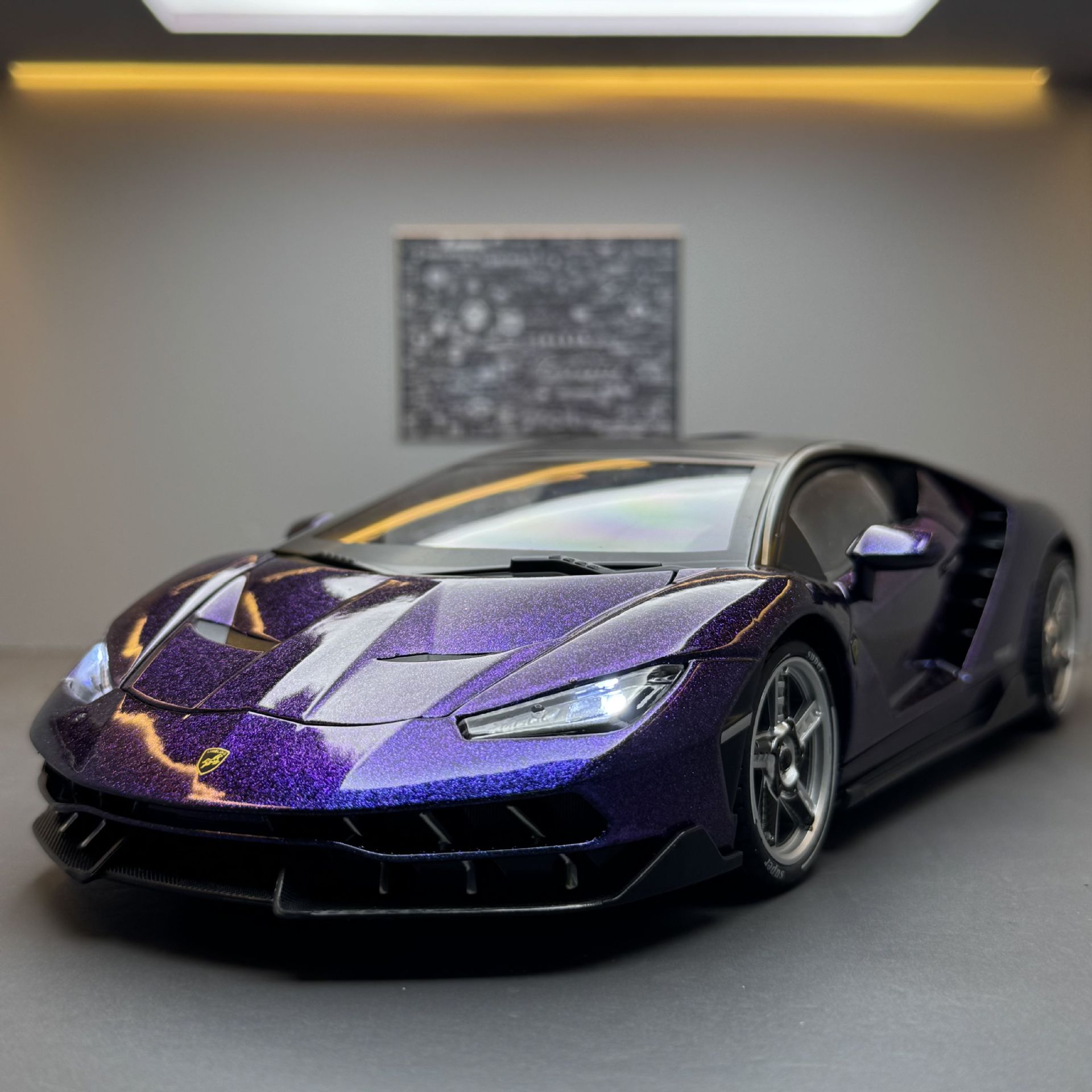 1比18兰博基尼LP770模型合金车模