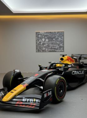 正版授权1:18方程式F1红牛RB19赛车合金车模送儿童玩具车模型礼物