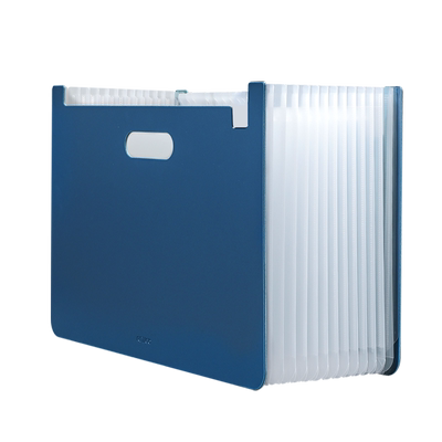 得力文件袋风琴包大容量文件收纳