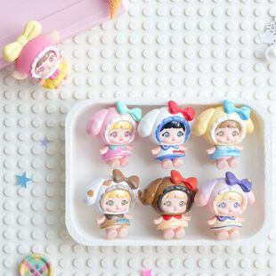 正版TOPTOY Nommi糯米儿甜心盲袋计划萌粒盲盒手办可爱公仔摆件礼