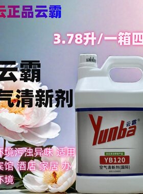 白云云霸YB120空气清新剂国际香水型宾馆酒店家居办公商用除味剂