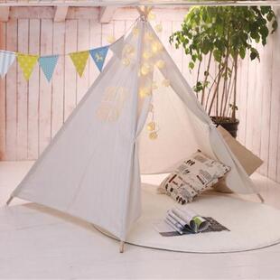 ins少女心秘密基地小帐篷小型可爱森系白色简约儿童宝宝阅读区