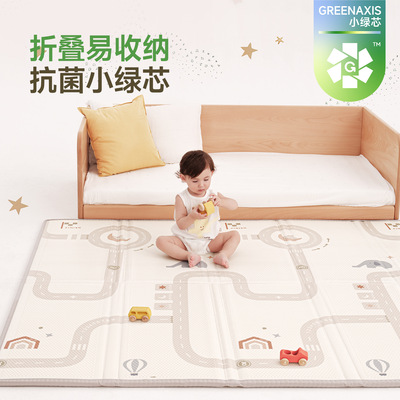 babygo宝宝爬行垫XPE婴儿加厚