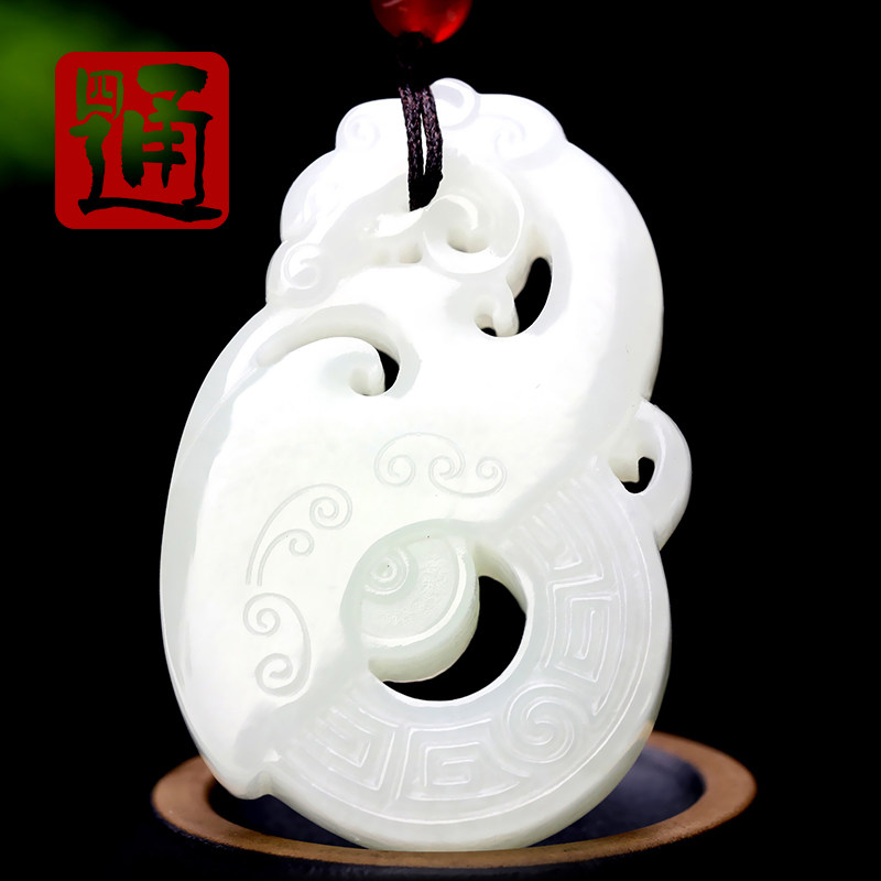 白润细腻壁定成龙平安吉祥