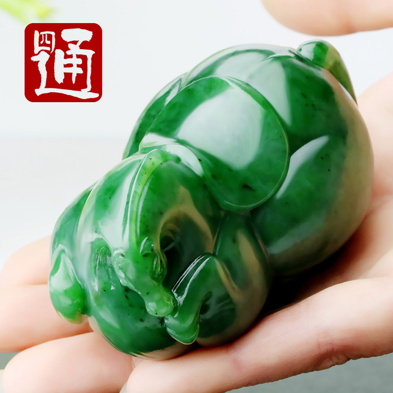 甄选老料菠菜绿手感好马到成功