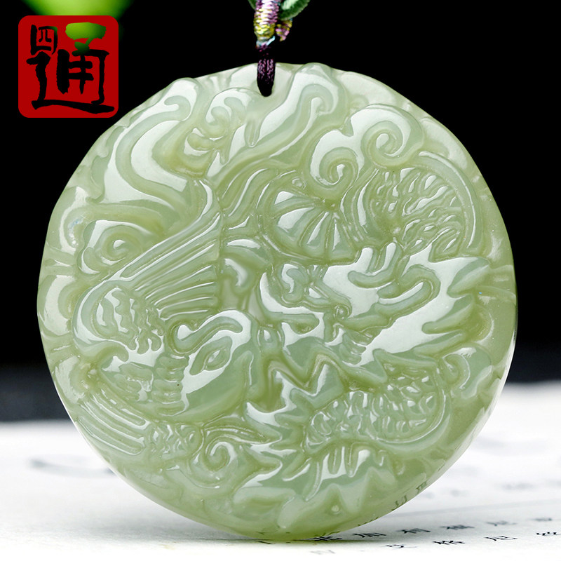 色均料细龙德凤品吉祥圆满