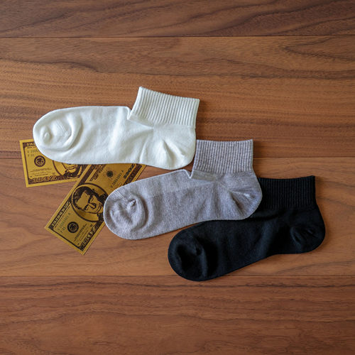 夏季薄款透气凉爽网眼棉袜