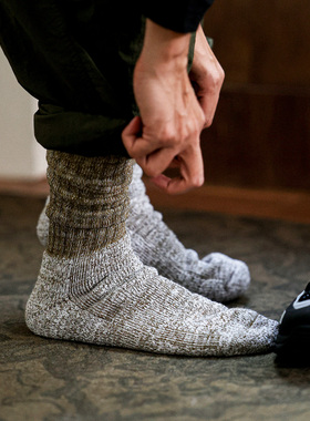 BEEFF重磅“军事训练袜”阿美咔叽复古作战袜子靴袜 秋冬保暖耐磨