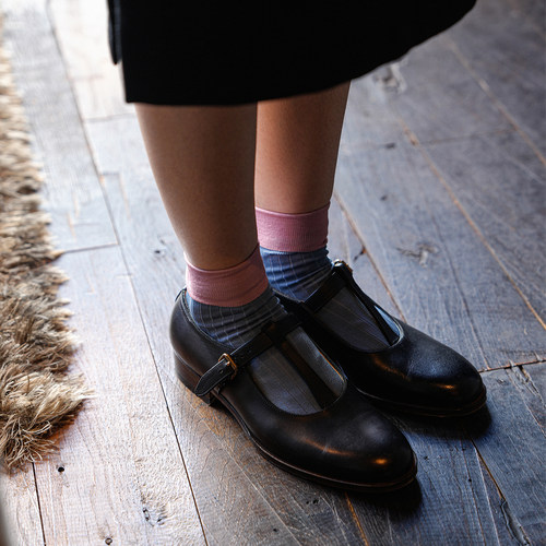 “高奢感”100支丝光棉超薄女袜