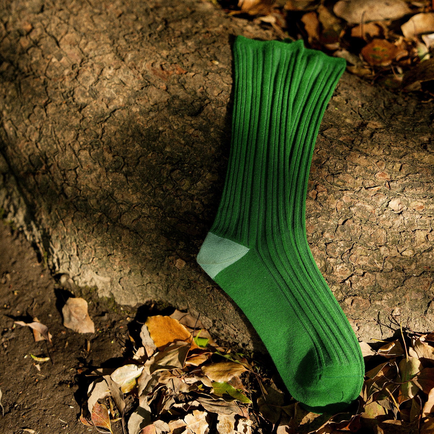 “春夏的色彩”薄款中筒女袜