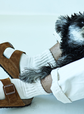 Beeff短筒低帮袜子 粗针粗线加厚 毛巾底 “堆积感”全棉舒适柔软