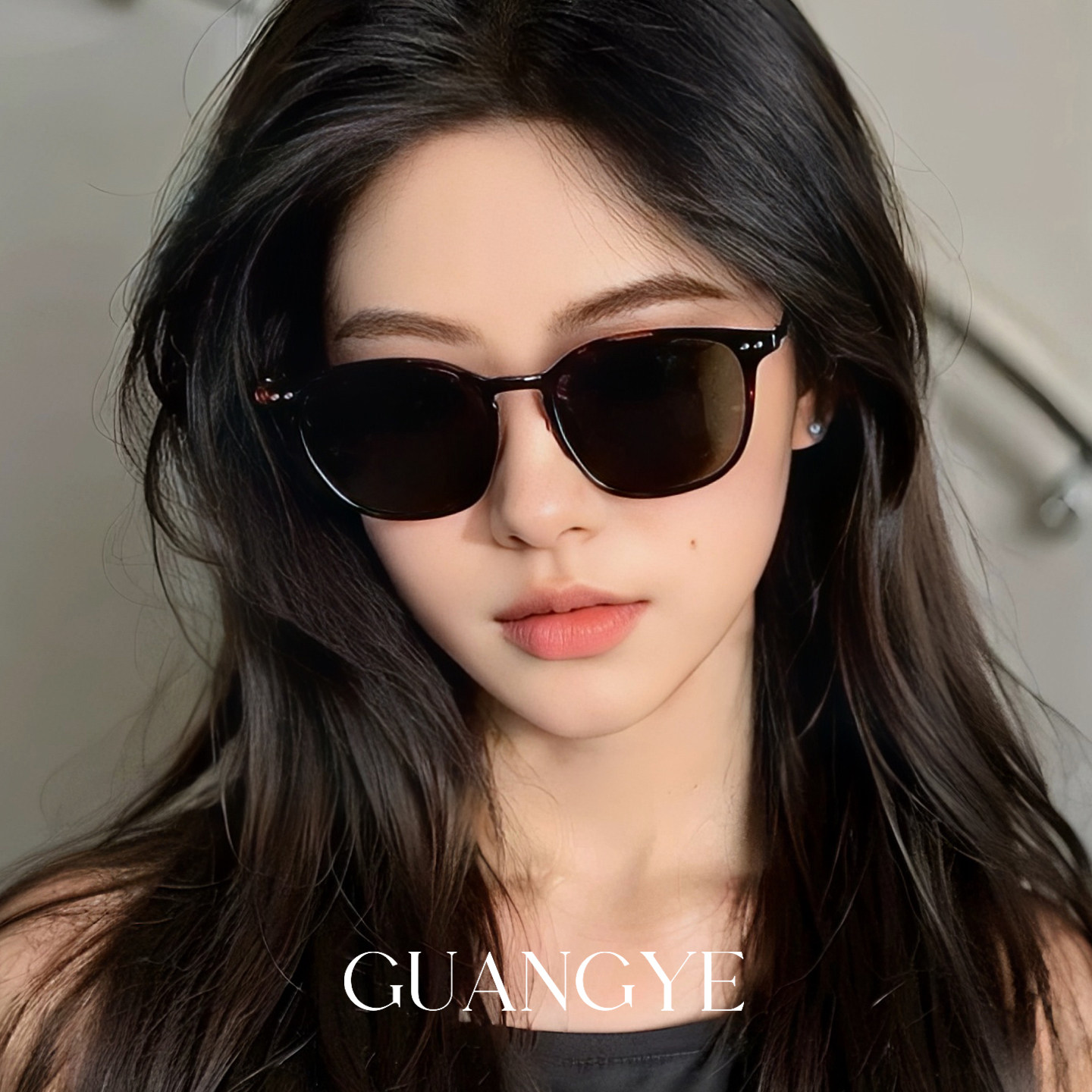 港式大框玳瑁墨镜近视老钱风太阳眼镜防紫外线可配有度数朱珠同款,ZIPPO/瑞士军刀/眼镜,太阳眼镜,淘宝优惠券,粉丝福利购,淘宝优惠卷