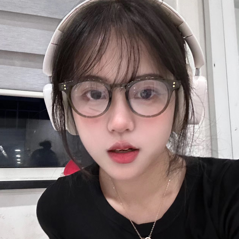 光野复古显白小框近视眼镜