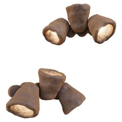 创意个性桌面石头装饰台灯