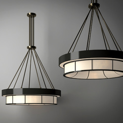 现代简约圆环客厅吊灯