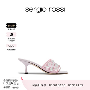 SERGIO系列方头高跟凉鞋 Sergio GRAZIE Rossi SR女鞋