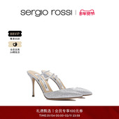 Rossi SR女鞋 GODIVA Sergio BRIDAL尖头露跟高跟凉鞋