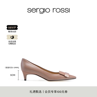 Sergio 款 金属高跟猫跟单鞋 礼物 SR1系列时尚 经典 Rossi