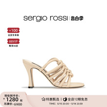 Sergio Rossi/SR女鞋sr Alicudi系列高跟凉鞋